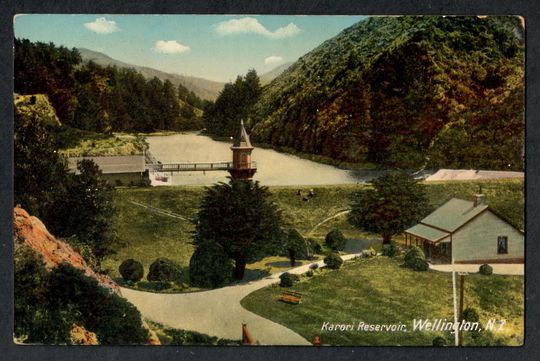 WELLINGTON Karori Reservoir. Coloured Postcard. Tanner. - 47697 - Postcard