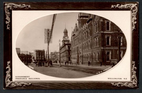 WELLINGTON Government Insurance Buildings. Real Photograph Muir & Moodie - 47716 - Postcard